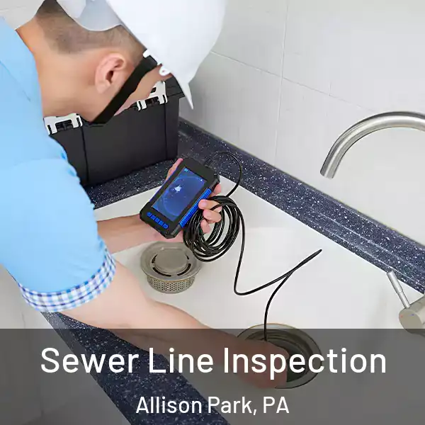  Sewer Line Inspection Allison Park, PA